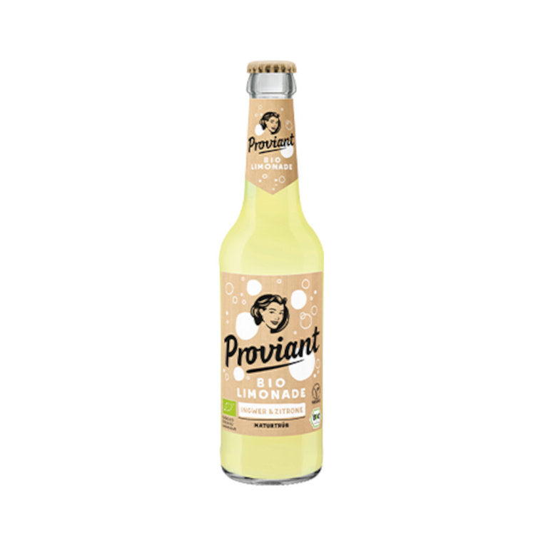 Proviant Bio Ingwer Zitrone 24 x 0,33L (Glas) MEHRWEG Kiste zzgl. 3,42 € Pfand