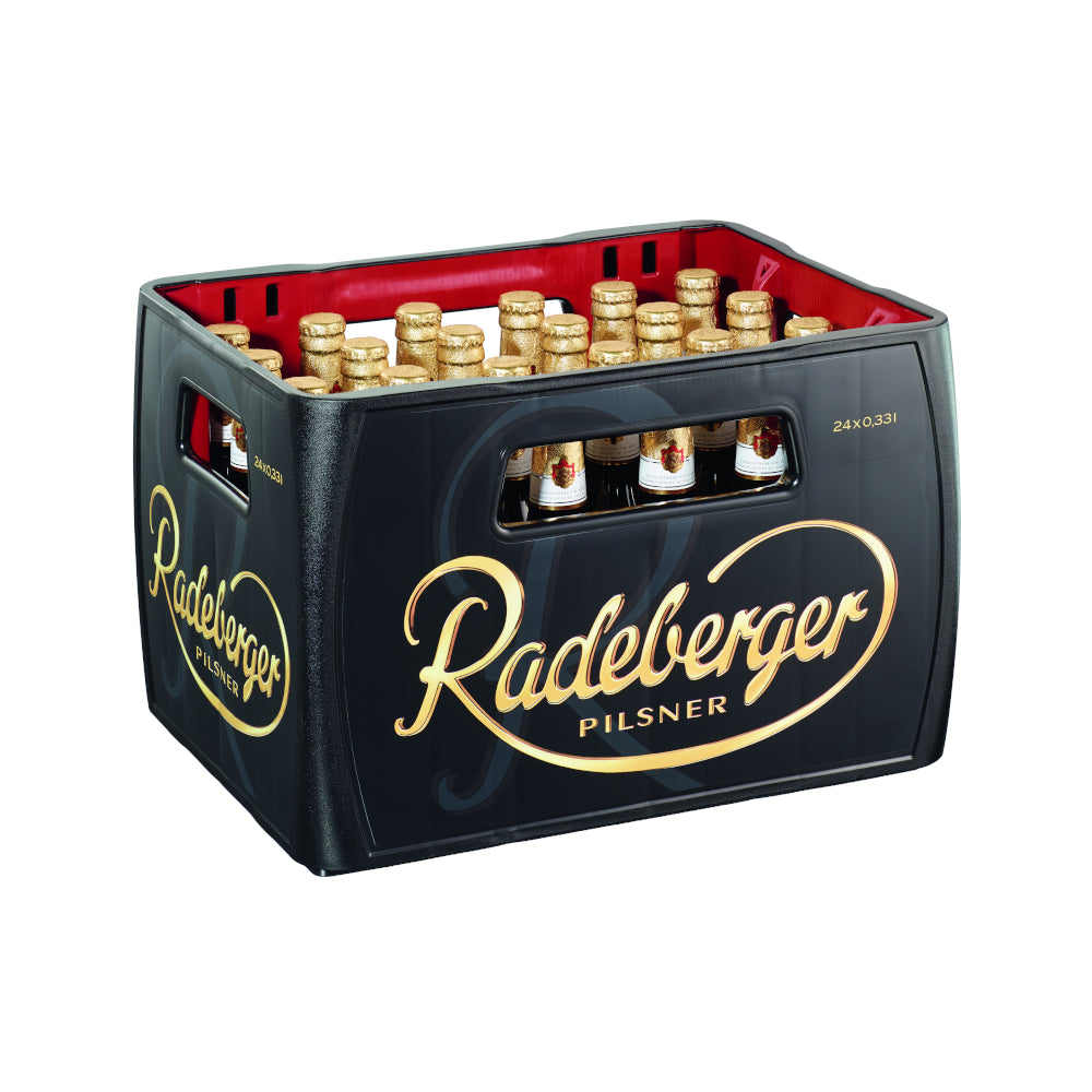 Radeberger Pilsener 24 x 0,33L (Glas) MEHRWEG Kiste zzgl. 3,42 € Pfand