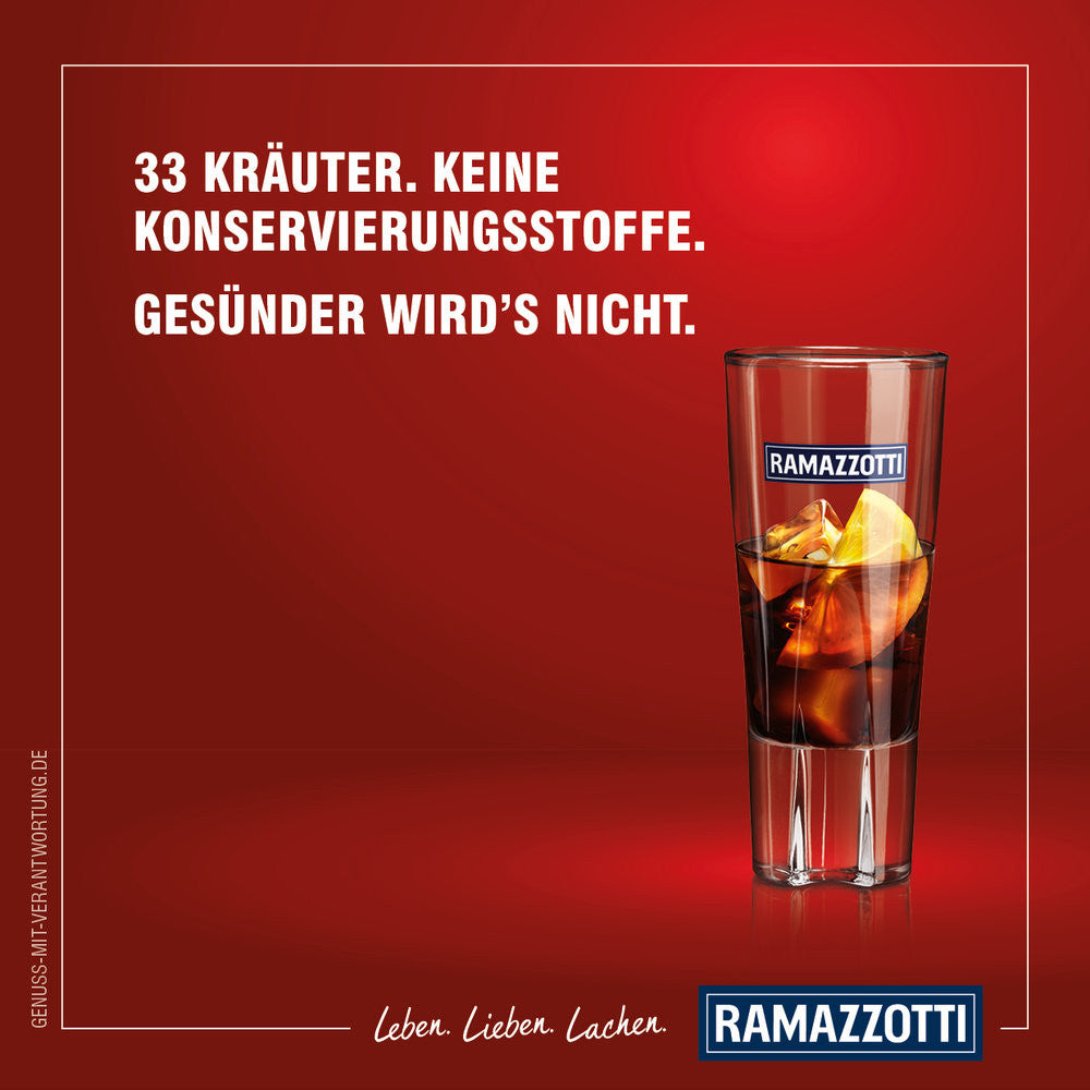 Ramazzotti Amaro 1 x 0,7L (Glas) EINWEG Flasche - 0