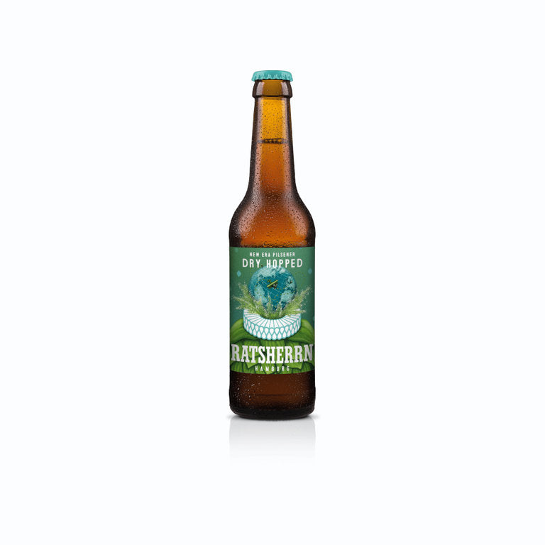 Ratsherrn Dry Hopped Pilsener LP 24 x 0,33L (Glas) MEHRWEG Kiste zzgl. 3,42 € Pfand