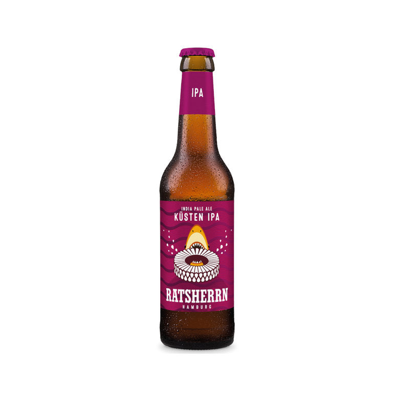 Ratsherrn Küsten IPA 24 x 0,33L (Glas) MEHRWEG Kiste zzgl. 3,42 € Pfand