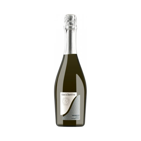 Sacchetto Prosecco Spumante Platinum Brut DOC 1 x 0,75L (Glas) EINWEG Flasche