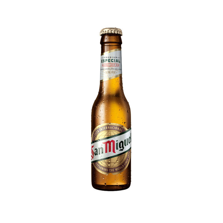 San Miguel 24 x 0,33L (Glas) MEHRWEG Kiste zzgl. 3,42 € Pfand - 0