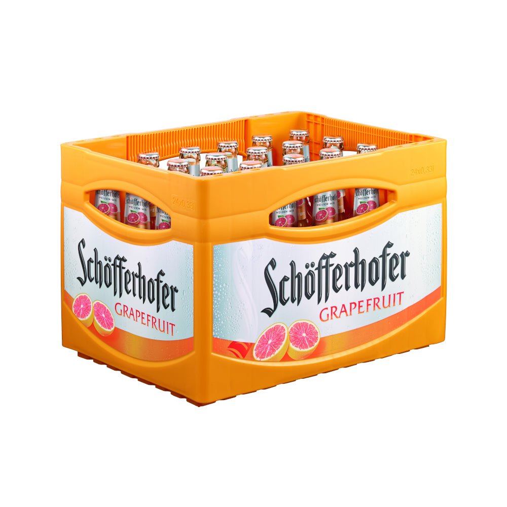 Schöfferhofer Grapefruit 24 x 0,33L (Glas) MEHRWEG Kiste zzgl. 3,42 € Pfand-1