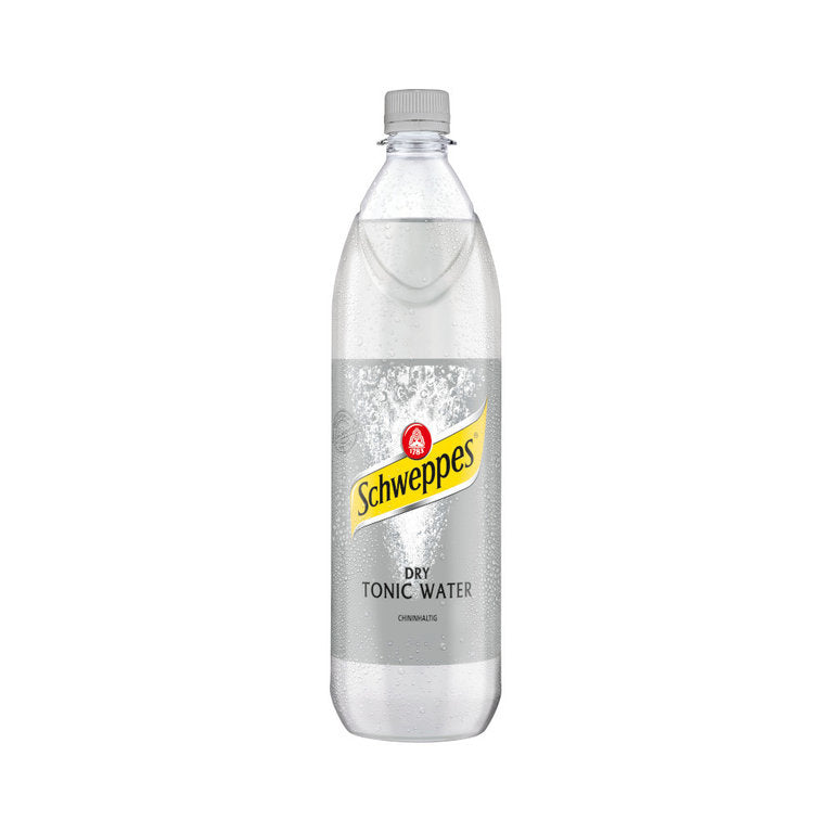 Schweppes Dry Tonic Water 6 x 1L (PET) MEHRWEG Kiste zzgl. 2,40 € Pfand - 0