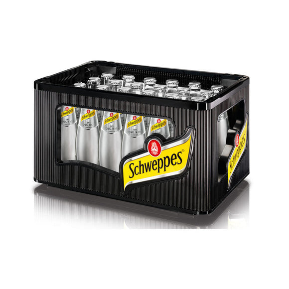 Schweppes Dry Tonic Water 24 x 0,2L (Glas) MEHRWEG Kiste zzgl. 5,10 € Pfand