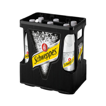 Schweppes Dry Tonic Water 6 x 1L (PET) MEHRWEG Kiste zzgl. 2,40 € Pfand