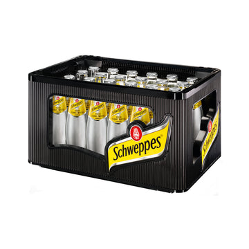 Schweppes Indian Tonic Water 24 x 0,2L (Glas) MEHRWEG Kiste zzgl. 5,10 € Pfand