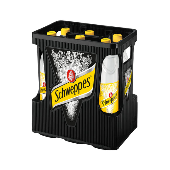 Schweppes Indian Tonic Water 6 x 1L (PET) MEHRWEG Kiste zzgl. 2,40 € Pfand