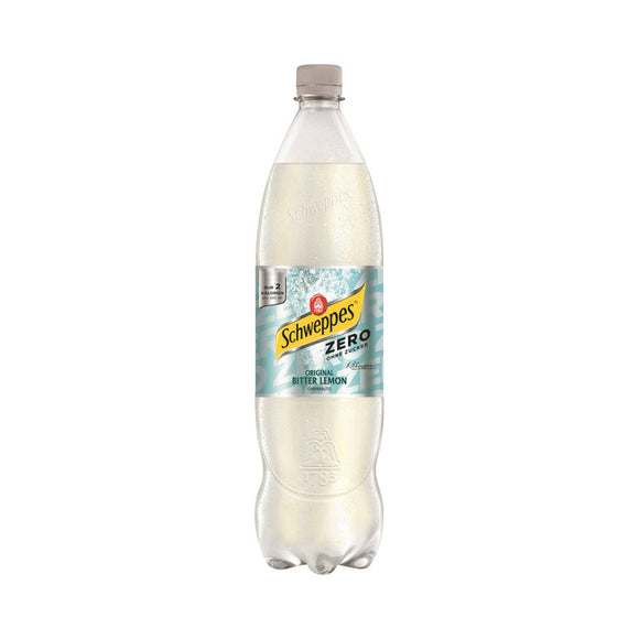 Schweppes Original Bitter Lemon Zero 6 x 1L(PET) MEHRWEG Kiste zzgl. 2,40 € Pfand