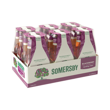Somersby Blackberry 24 x 0,33L (Glas) EINWEG Tray