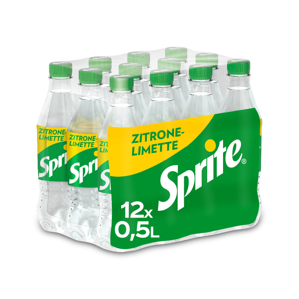 Sprite 12 x 0,5L (PET) EINWEG Tray zzgl. 3,00 € Pfand