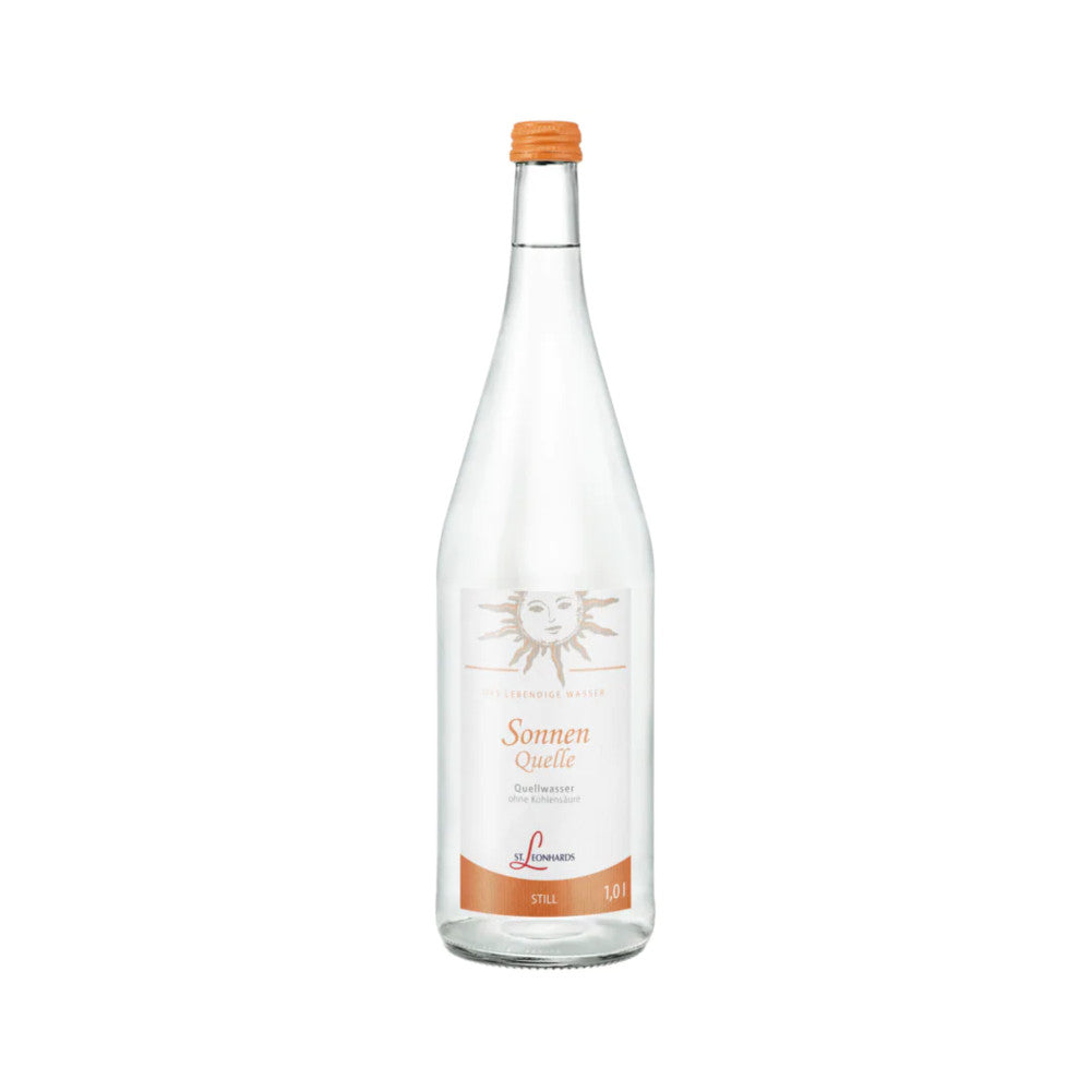 St. Leonhards Sonnenquelle 6 x 1L (Glas) MEHRWEG Kiste zzgl. 2,40 € Pfand - 0