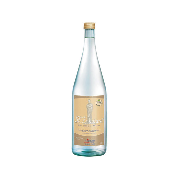 St. Leonhardsquelle Still 6 x 1L (Glas) MEHRWEG Kiste zzgl. 2,40 € Pfand