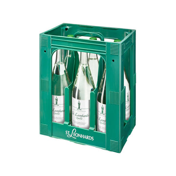 St. Leonhardsquelle Medium 6 x 1L (Glas) MEHRWEG Kiste zzgl. 2,40 € Pfand