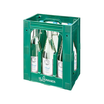 St. Leonhards Mondquelle 6 x 1L (Glas) MEHRWEG Kiste zzgl. 2,40 € Pfand