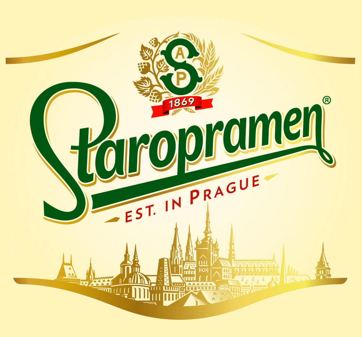Staropramen Premium Beer 24 x 0,33L (Glas) MEHRWEG Kiste zzgl. 3,42 € Pfand