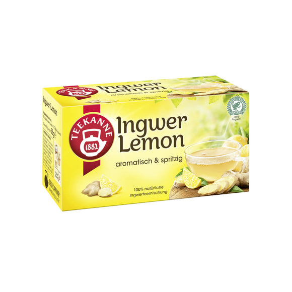 Teekanne Ingwer Lemon 1 x 20Stk. (Teebeutel) Packung