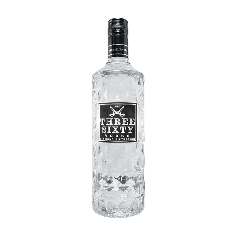 Three Sixty Vodka 1 x 1L (Glas) EINWEG Flasche