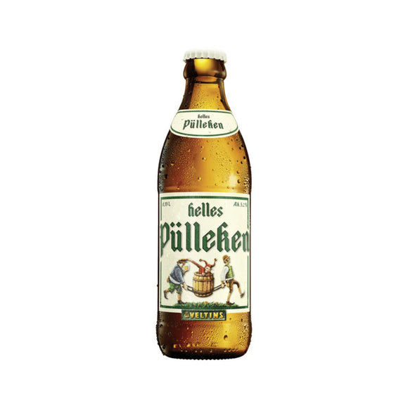 Veltins Helles Pülleken 24 x 0,33L (Glas) MEHRWEG Kiste zzgl. 3,42 € Pfand