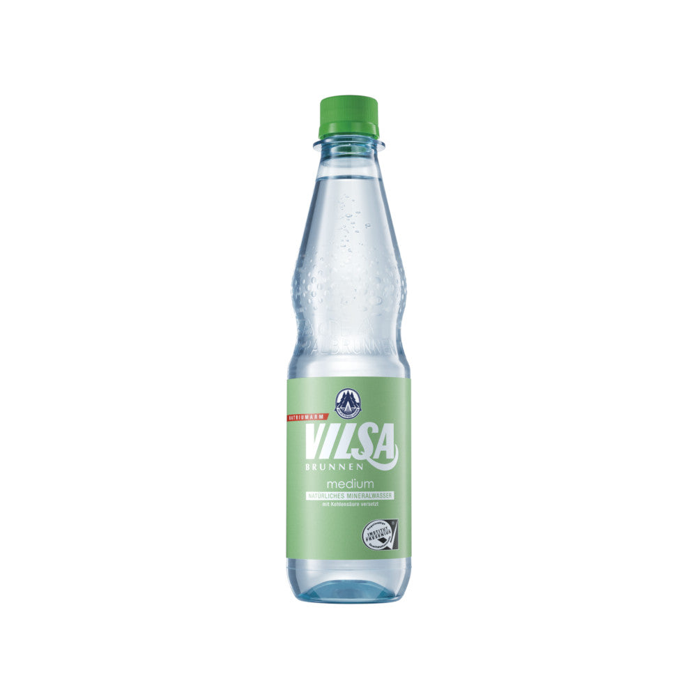 Vilsa Brunnen Medium 12 x 0,5L (PET) MEHRWEG KISTE zzgl. 3,30 € Pfand