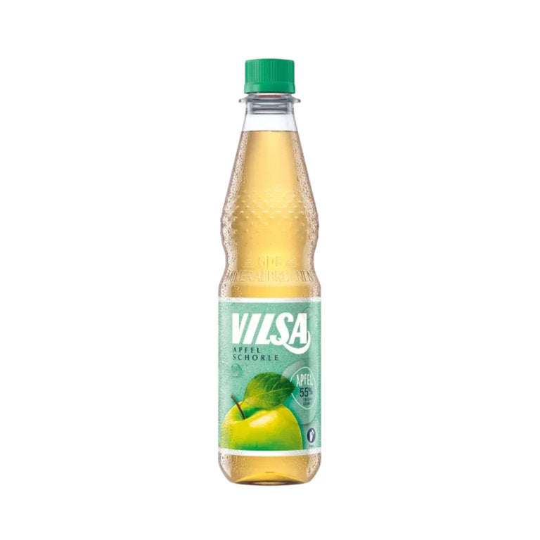 Vilsa Apfelschorle 12 x 0,5L (PET) MEHRWEG KISTE zzgl. 3,30 € Pfand