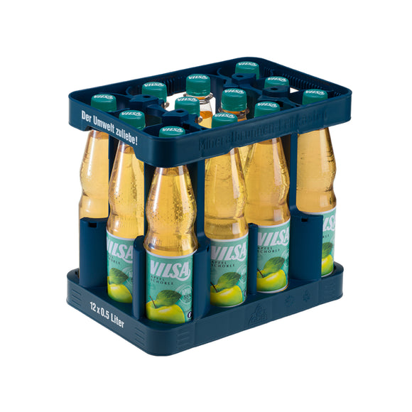 Vilsa Apfelschorle 12 x 0,5L (PET) MEHRWEG KISTE zzgl. 3,30 € Pfand