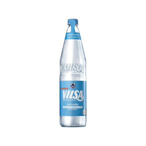 Vilsa Brunnen Naturelle 12 x 0,7L (Glas) MEHRWEG KISTE zzgl. 3,30 € Pfand