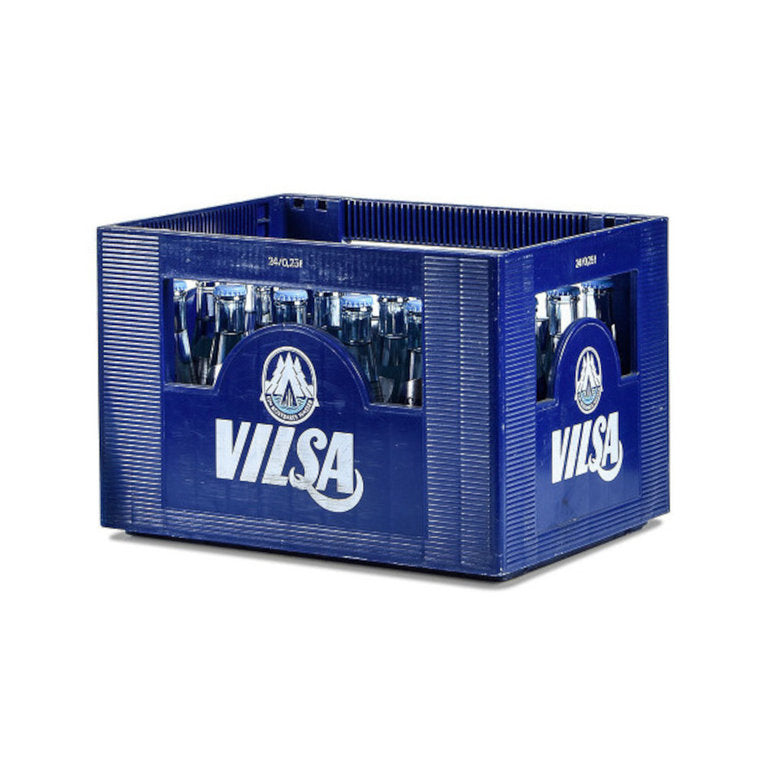 Vilsa Gourmet Naturelle 24 x 0,25L (Glas) MEHRWEG Kiste zzgl. 5,10 € Pfand