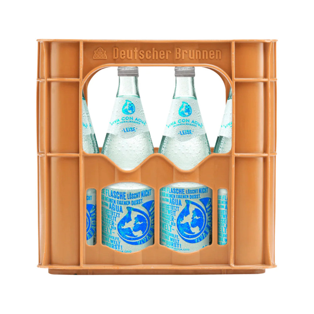 Viva Con Agua Leise 12 x 0,7L (Glas) MEHRWEG Kiste zzgl. 3,30€ Pfand-1