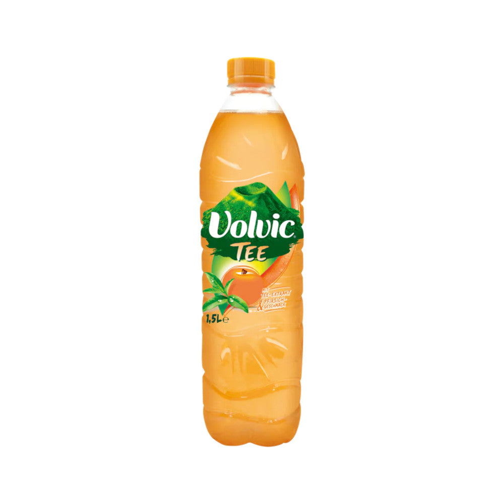 Volvic Tee Pfirsich 6 x 1,5L (PET) EINWEG Kiste zzgl. 3,00 € Pfand - 0