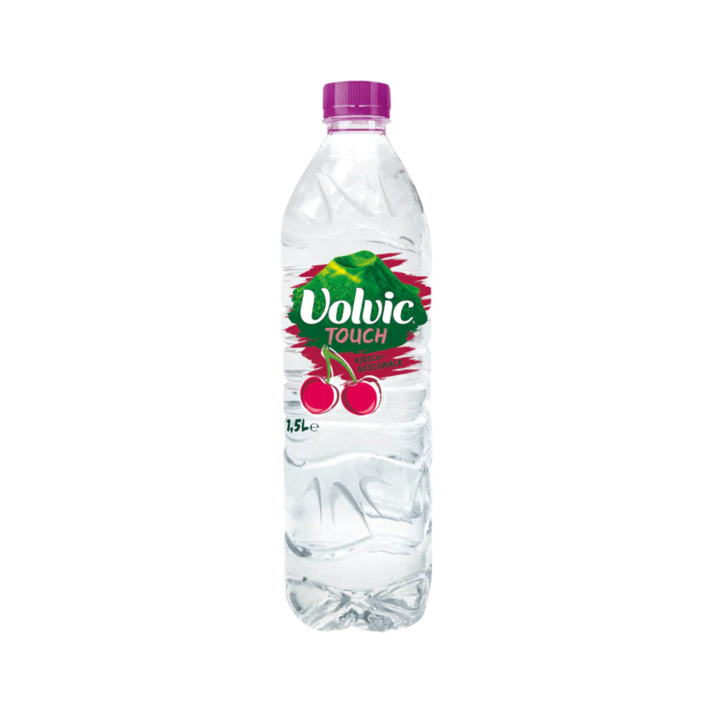 Volvic Touch Kirsche 6 x 1,5L (PET) EINWEG Kiste zzgl. 3,00 € Pfand - 0