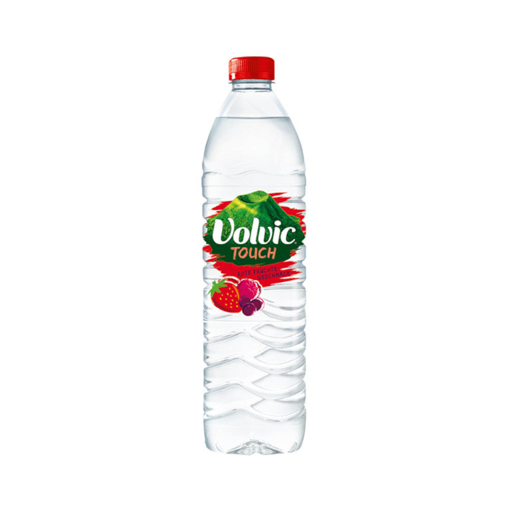 Volvic Touch Rote Früchte 6 x 1,5L (PET) EINWEG Kiste zzgl. 3,00 € Pfand