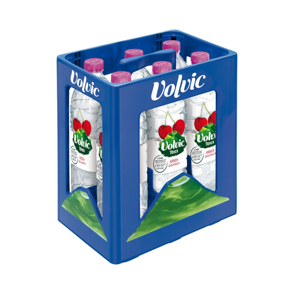 Volvic Touch Kirsche 6 x 1,5L (PET) EINWEG Kiste zzgl. 3,00 € Pfand