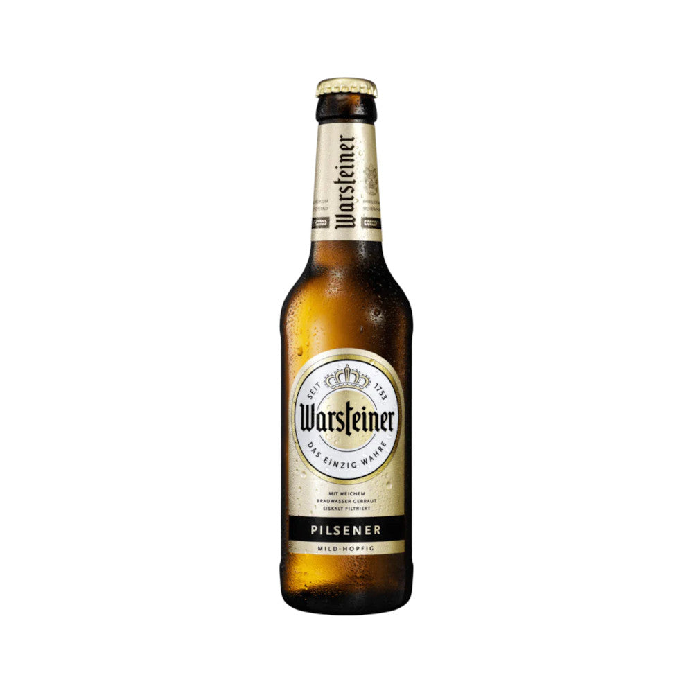 Warsteiner Premium Pilsener 12 x 0,33L (Glas) MEHRWEG Kiste zzgl. 2,46 € Pfand - 0