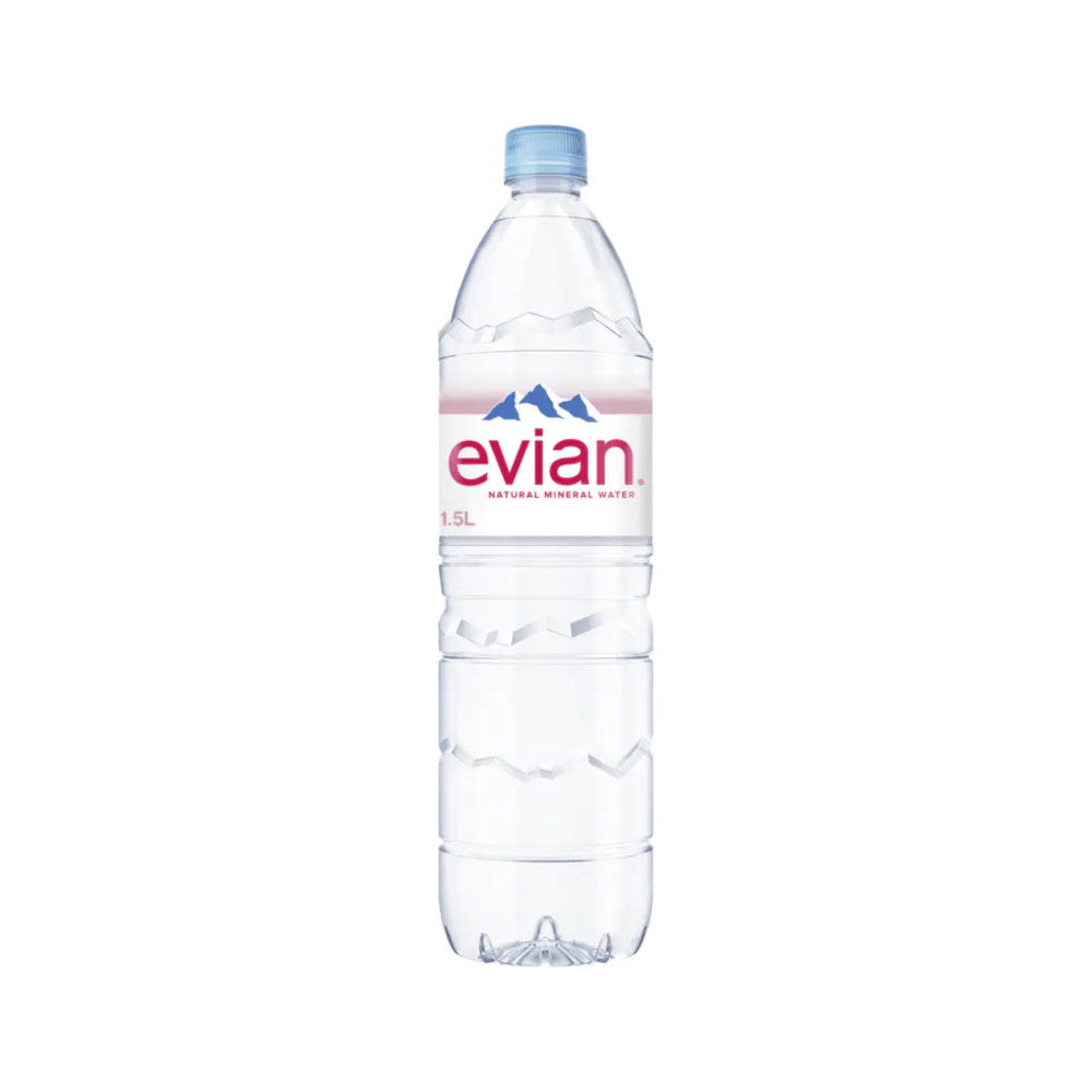 Evian Premium 6 x 1,5L (PET) EINWEG zzgl. 1,50 € Pfand